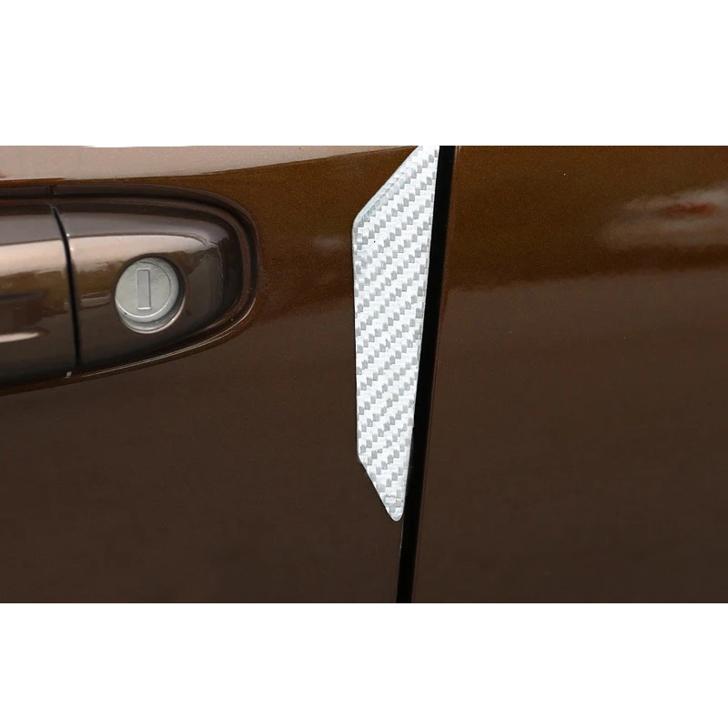 

Lsrtw2017 Carbon Fiber Soft Glue Car Door Edge Anti-collision Strip for Boyue Emgrand Gs Gl 2016 2017 2018 2019 2020