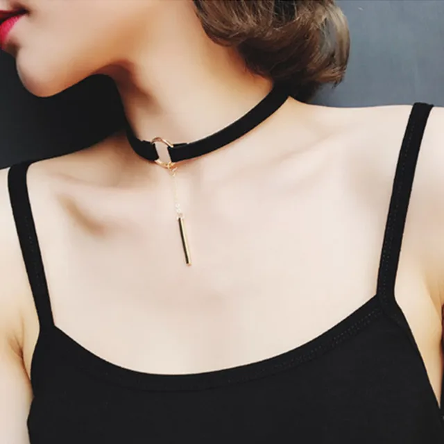 ZIRIS  Choker Necklace Black Lace Velvet strip  woman Collar Party Jewelry Neck accessories chokers handcrafted  Chain Necklace - Image 4