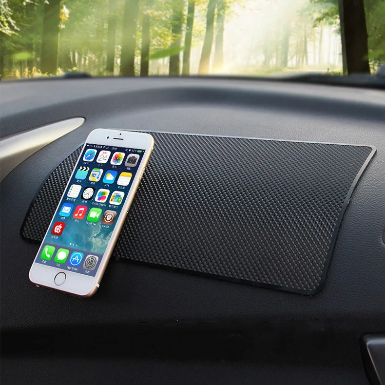 

Dashboard Sticky Anti-Slip Mat car gadget Non-Slip Sticky Pad For Phone Sunglasses Holder Car Styling Interior Accessories 27x15