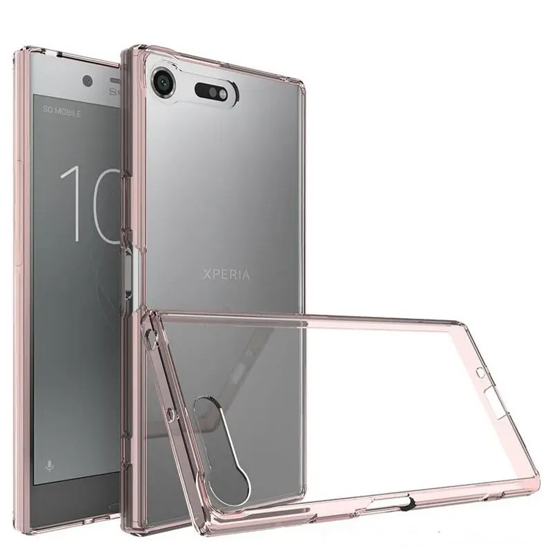 Для Sony Xperia XZ Премиум чехол Ultra Clear акрил+ Силиконовые Панцири Гибридный задняя крышка для Sony XZ Премиум g8141 g8142 Чехол Лидер продаж