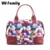 UU Family 2016 New Winter Travel Bags Ladies hand Color Sigsaw Pattern Travel Bags Travel Package Women's Hand Travel Tote