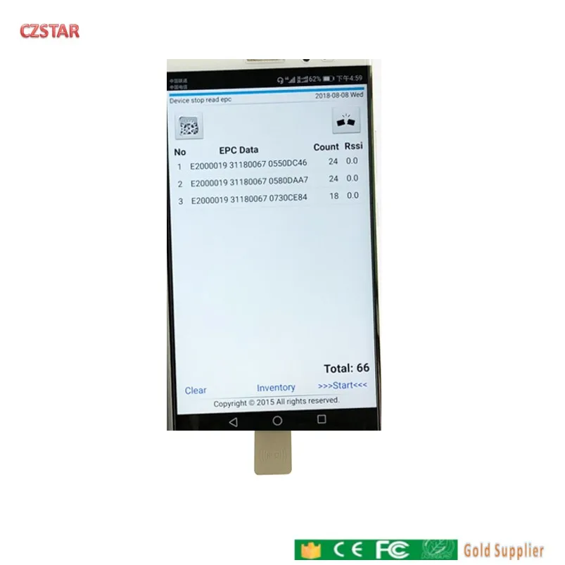Аудио разъем uhf 865 900 МГц 13 56 RFID платы считыватель штрих кода с usb зарядка для мобильного телефона|Считыватели