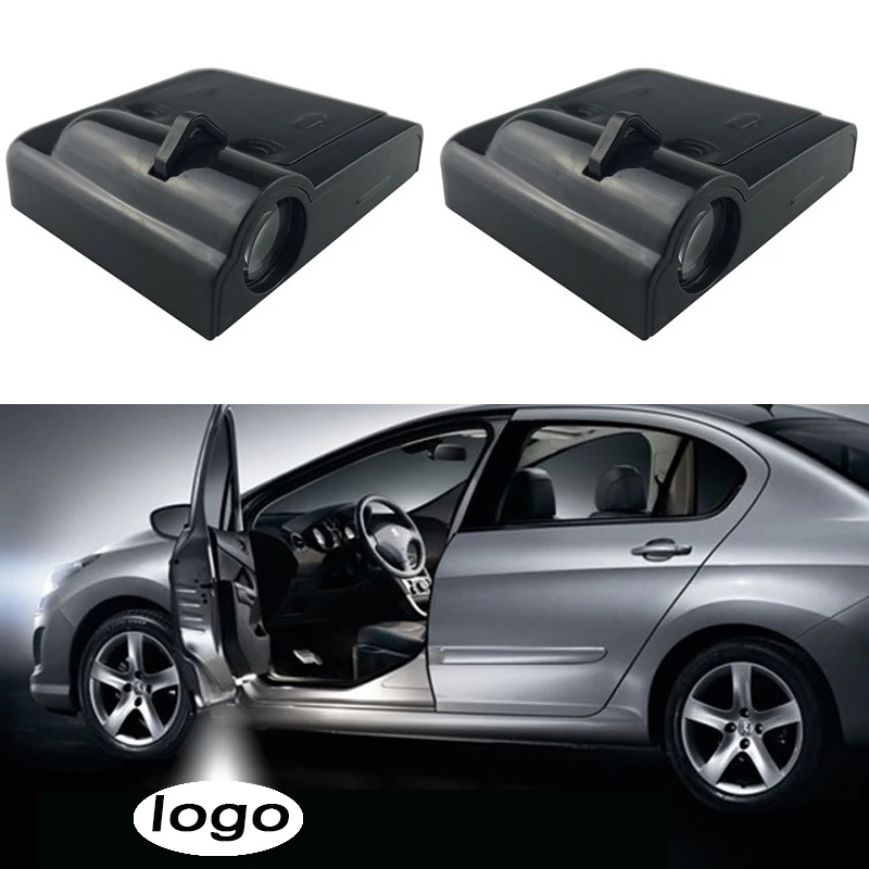 1PCS Wireless Led Car Door Welcome Laser Projector Logo Ghost Shadow Light for Volkswagen Ford BMW Toyota Hyundai Kia Audi
