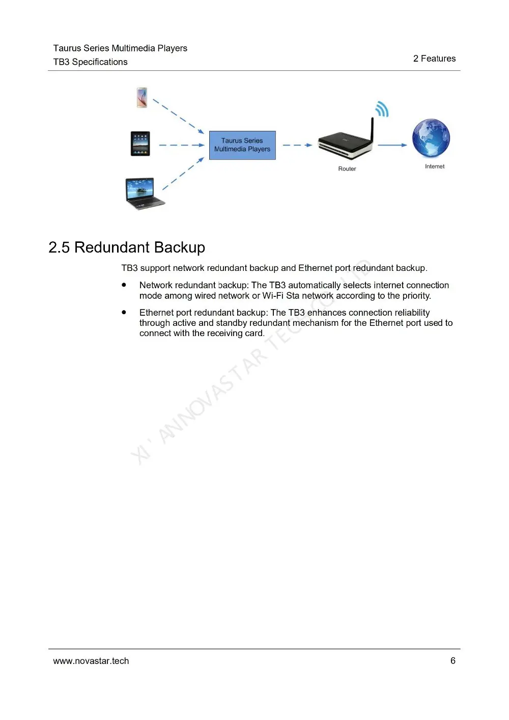 Taurus Series Multimedia Players TB3 Specifications-V1.4.0_08