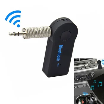 

New 3.5mm 2.4GHz AUX Car Wireless Bluetooth Audio Stereo Music Receiver Adapter Handsfree