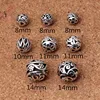 10pcs/lot Handcraft Tibetan Silver Hollow Spacer Beads Flower Heart Designer Zinc Alloy Metal Beads DIY Bracelets Jewelry Make ► Photo 2/4