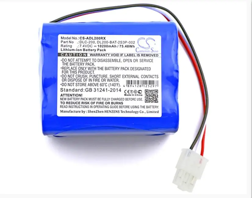 Cameron sino 10200 мА/ч, Батарея для AT&T DLC-200C DL200-BAT-2S3P-002 DLC-200 кабельный модем Батарея