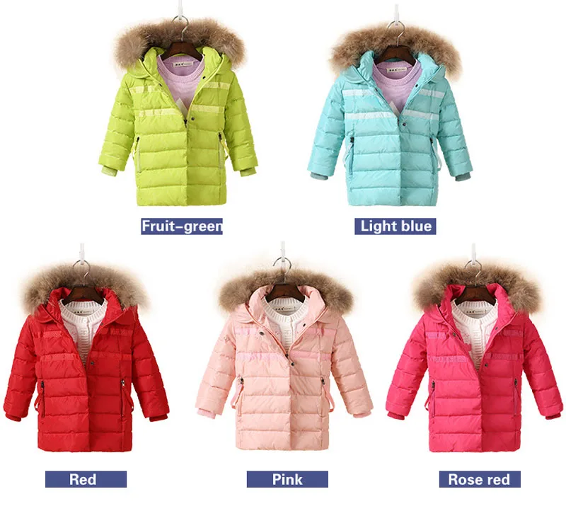 Г., теплая верхняя одежда для девочек, пальто Детская зимняя пуховая куртка пуховики и парки для девочек лыжное пальто для детей до года водонепроницаемая одежда для малышей