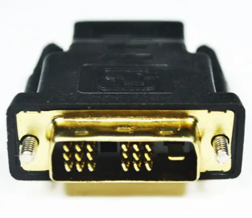 200 шт./лот HDMI типа мама Для того чтобы DVI D (18 + 1) штекер F/M адаптер конвертер