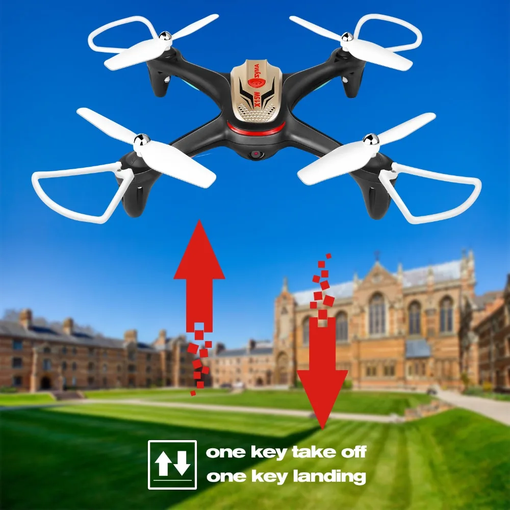 2 батареи SYMA Officail X15W Дрон с камерой HD 0.3MP FPV в реальном времени передача RC вертолет