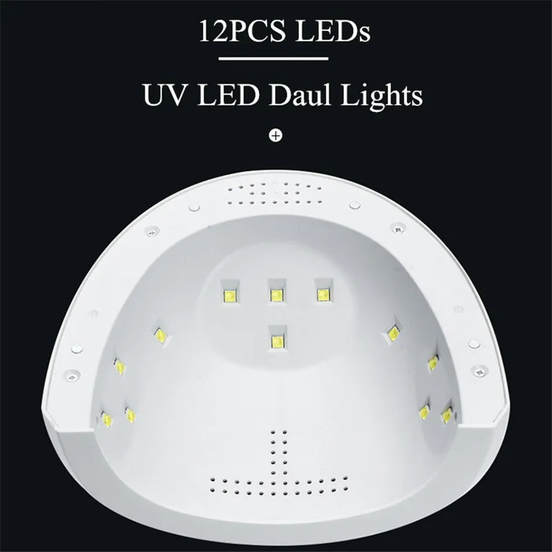 2018-New-Auto-Sensor-Makeup-Nail-Machine-LED-UV-Lamp-Nail-Dryer-36W-Dail-Lights-Fast (2)