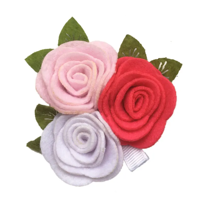 White Garden Rose Hair online buy wholesale pink felt flower from china pink felt flower White Garden Rose Hair online buy wholesale pink felt flower from china pink felt flower