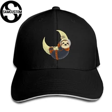 SAMCUSTOM Всесезонная универсальная Повседневная Кепка летний капюшон креативная ленивая удерживающая Луну 3D печать козырьки сэндвич Кепка