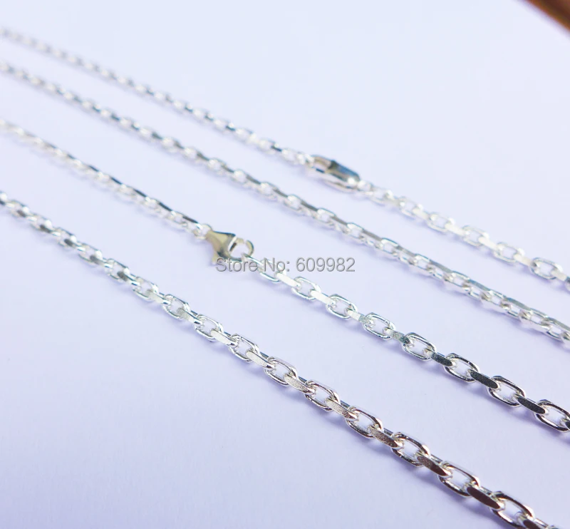 

Sterling Silver Chain Necklace 12 to 20 inches