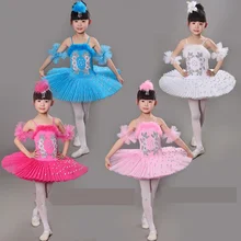 2017 New Arrival Children Ballet Tutu Dress Swan Lake Multicolor Ballet Costumes Kids Girl Ballet Dress for Children