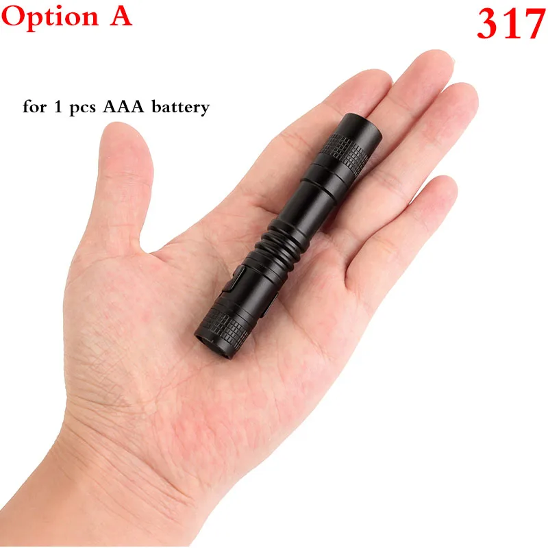 Litwod z20 мини-ручка светильник Q5 200LM светодиодный светильник Фонарь карманный светильник водонепроницаемый фонарь AAA батарея мощный светодиодный фонарь для прогулок - Испускаемый цвет: Option A
