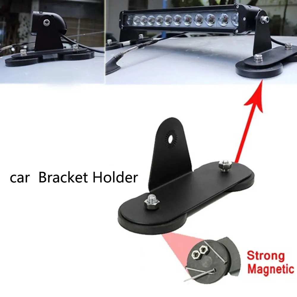 1 шт./компл. мощный держатель кронштейна Магнитная база крыша светодиодный свет бар внедорожный модифицированный фиксированный магнитный держатель