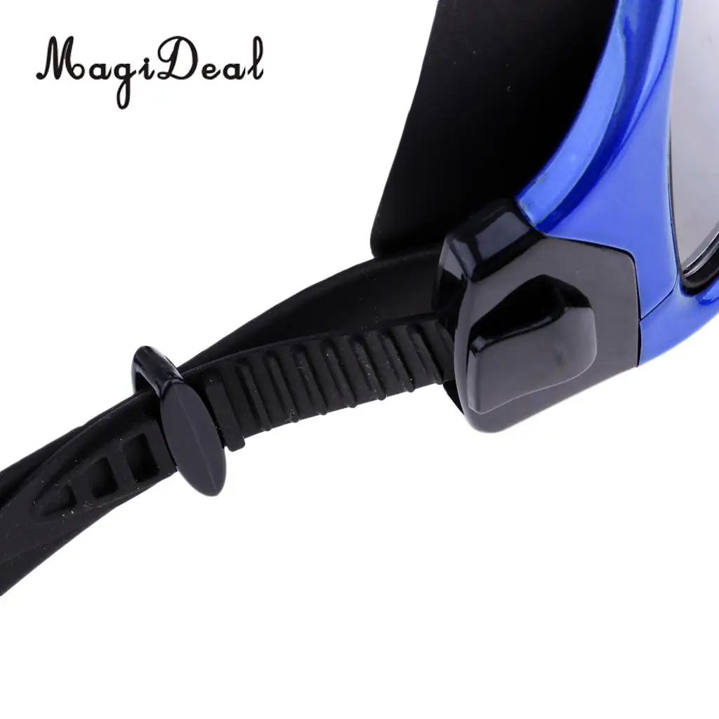 MagiDeal Unisex Anti-Fog Diving Mask Snorkeling Kayak Goggles w/ Ear Plug for Water Sports Freediving Swimming SCUBA Snorkeling