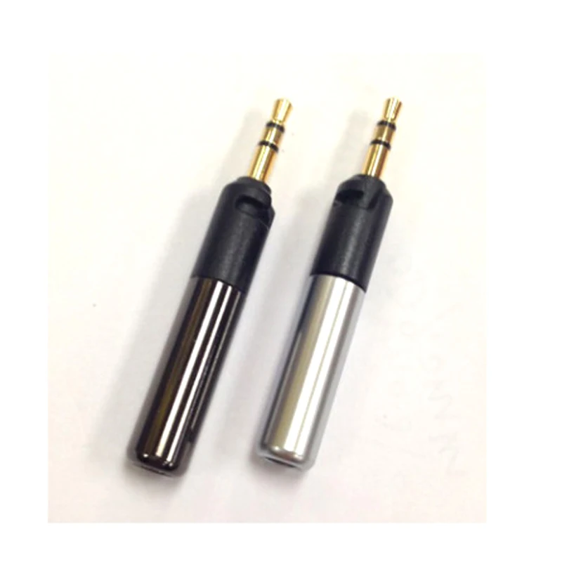 10pcs lot DIY 2 5mm Jack Pin for Sennheiser HD598 HD558 HD518 Headphone Earphone Headset 24K Gold Plated Adapter