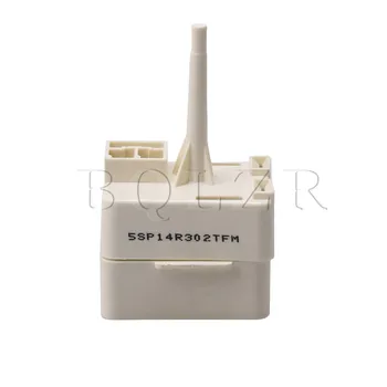 

BQLZR 4.4x4x7.4cm Beige Plastic Refrigerator Compressor Relay and Overload 2188830 Replacement for Whirlpool Part AP3885081