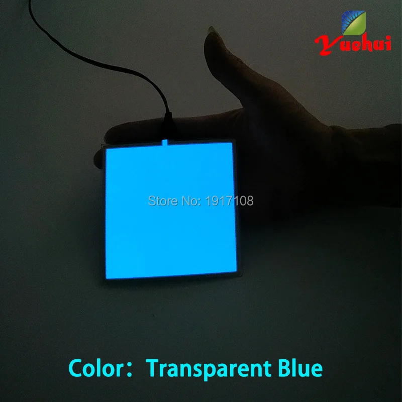 

Fashion Luminous Product 10x10cm El Backlight, El Panel + 3v Controller + (Light Blue) For Car, Baby Room Decoration