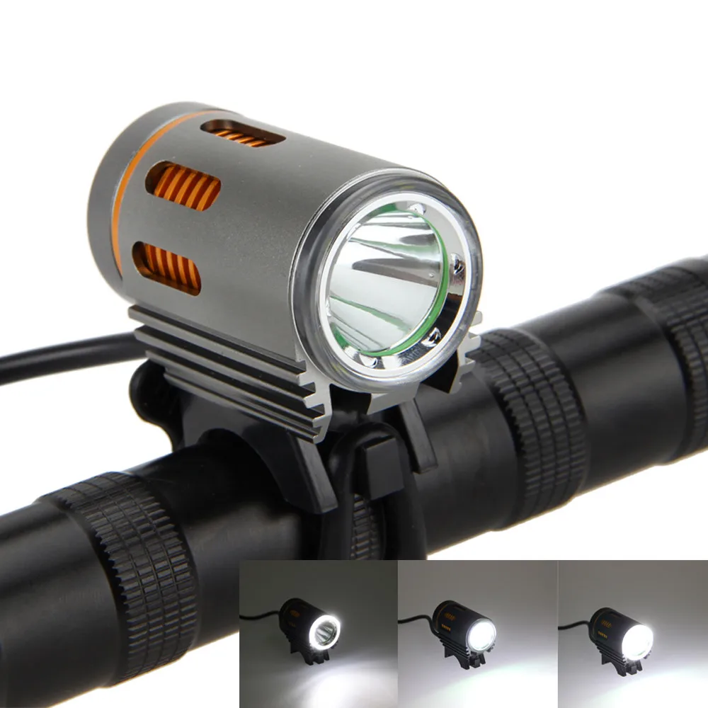 Cheap 2000Lm L2 LED Front Bicycle light MINI Bike Led Light Headlamp Headlight without Battery Set 2