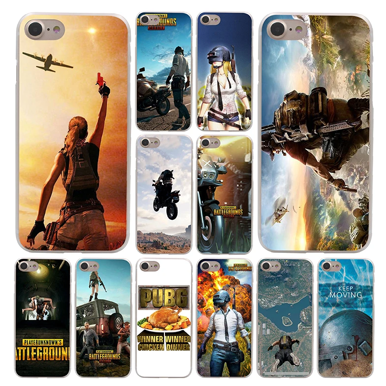 Чехол для телефона Lavaza Battlegrounds PUBG Apple iPhone 4 4S 5C 5S SE 6 6S 7 8 Plus 10 X Xr Xs Max 6Plus 7Plus | Мобильные