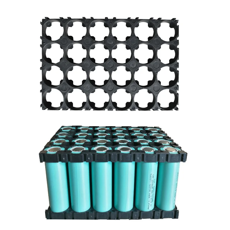 5/10 Pcs 4x6 Cell Spacer 18650 Li-ion Battery Holder Bracket Plastic Radiating Shell Rack Cylindrical Batteries Fixture MF999 | Освещение