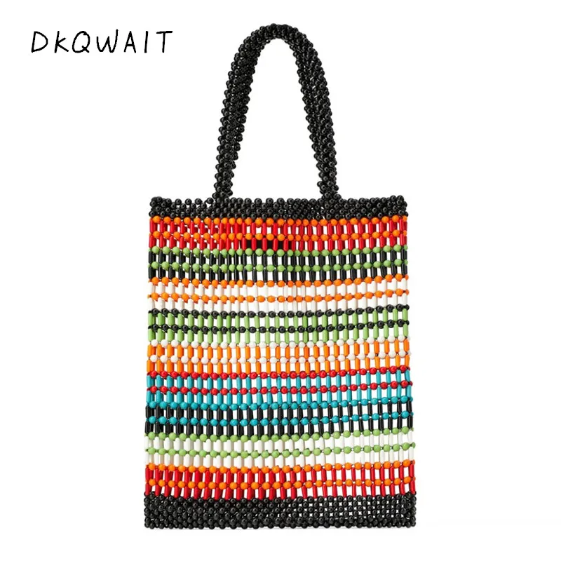 

2019 Fashion Pearl bag ladies handbag beaded Bag Female Purse Handmade Evening Bag Luxury Handbags bags for women Party Clutch
