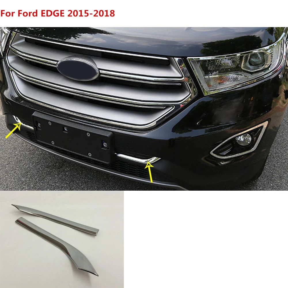 Крышка для автомобиля Ford EDGE 2015 2016 2017 2018 ABS хромированный гоночный ободок обшивка