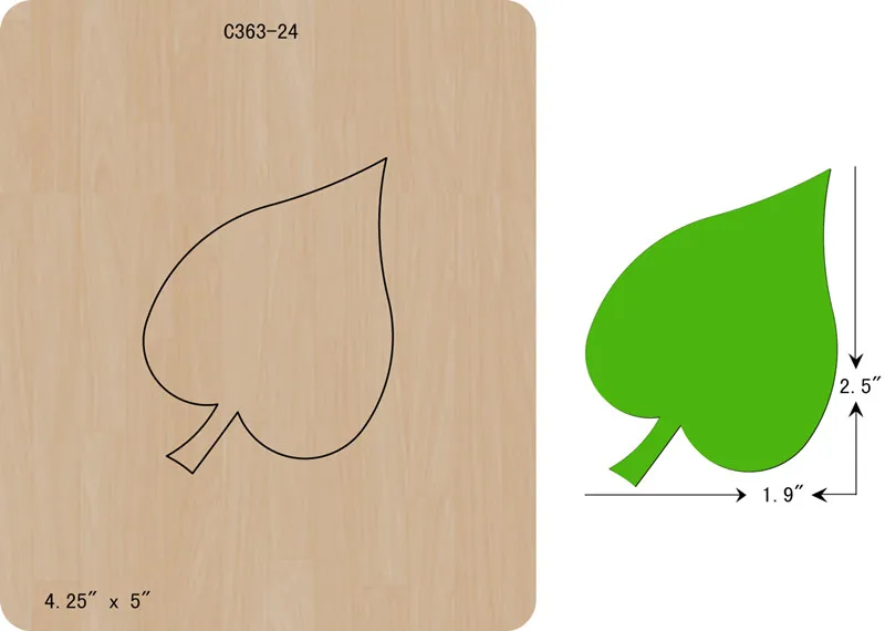 

New Wooden die Scrapbooking C-363-24 Cutting Dies