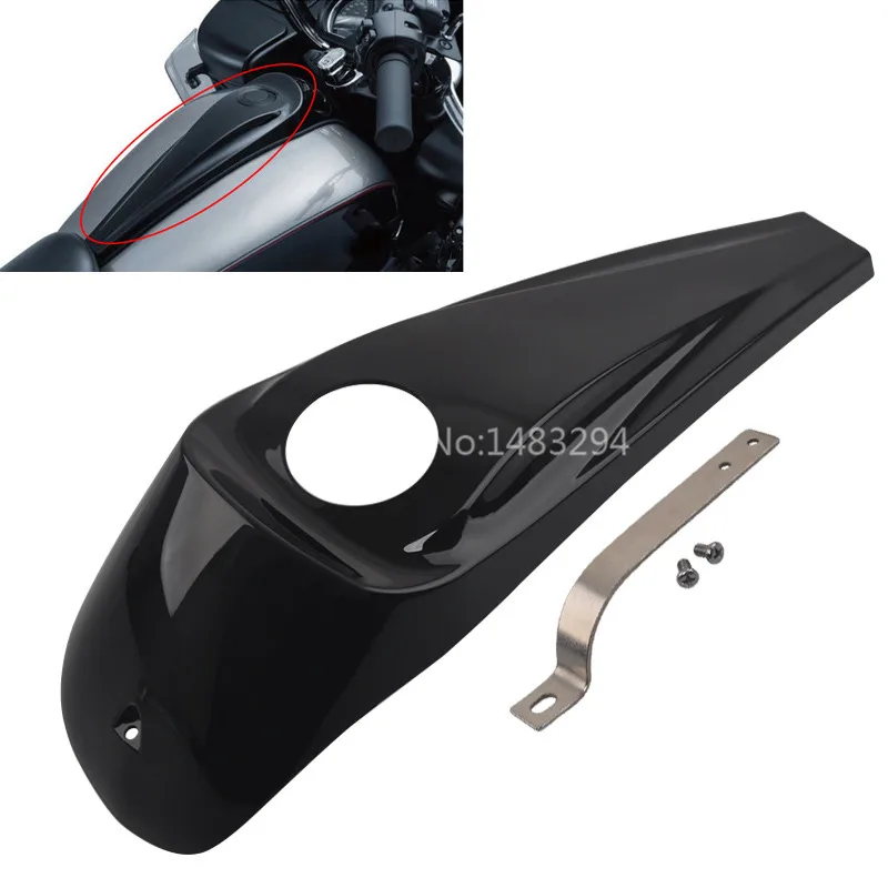 Vivid Black Console Fuel Tank Trim Panel Cover Kit Cover Fits For