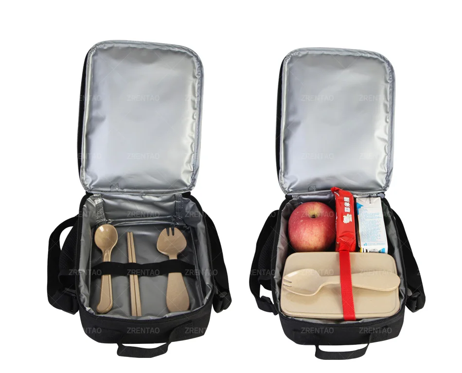 refeição saco com garrafa bolso bolsa nevera infantil