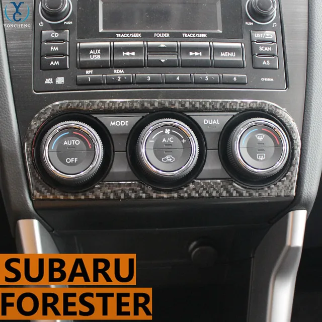 Adapt To Subaru Forester Accessories Stickers Adapt To Subaru Forester Accessories Stickers Modification Of Carbon Fiber Car Interior Trim 2017 2016