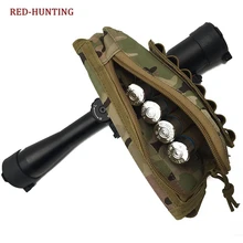Охотничий страйкбол пистолет приклад щек отдых винтовка запас патроны оболочки тактический нейлон журнал MOLLE Чехол держатель