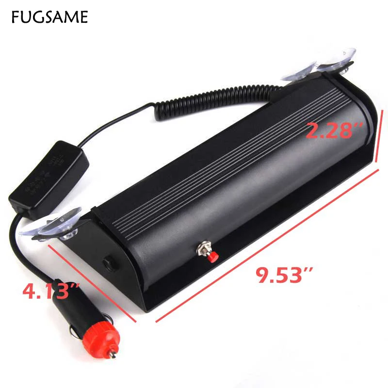 FUGSAME 8LED Автомобильный Стробоскоп приборная панель предупреждение колода