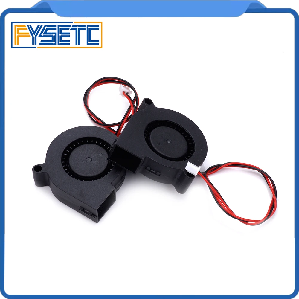 Sopro Radial Cooling Fan Sleeve Bearing para Impressora 3d Eletrônica Prusa Mk3s Mk3s Mais 5x Duplo 12v dc 5015 50x50x15 mm - Imagem 3