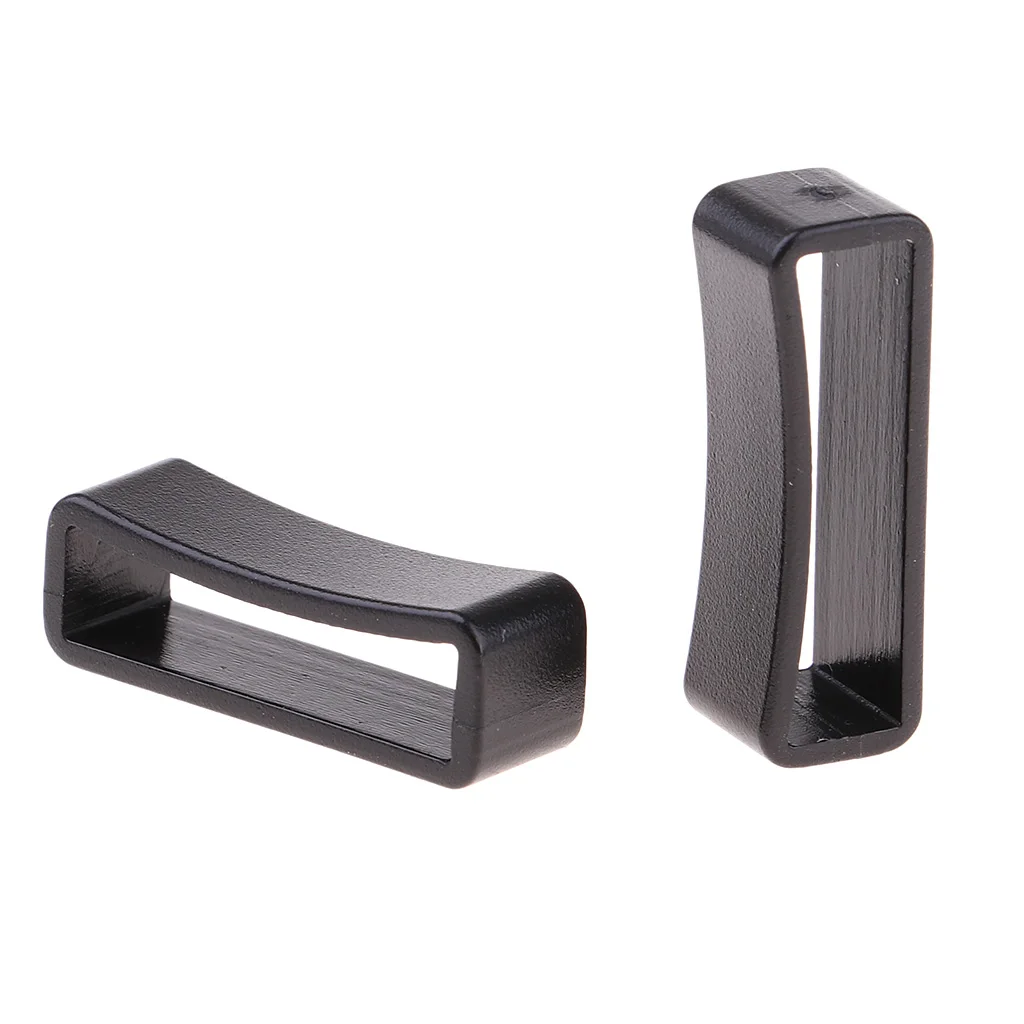 Keeper Belt Loop 50pcs Plastic Keeper Belt Loop Square Loop Buckle Dog Collar Harness Backpack 15/20/25/32mm 