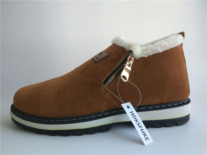 2017, Новая мода Мужские ботинки очень теплые зимние Для Мужчин's Loafe ботильоны Сапоги и ботинки для девочек Обувь уличная зимняя Сапоги и