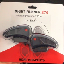 Night Runner 270 Night Running Gear Lights for Running Shoes, 270 Degree Shoe Lights, Water Resistant, Two Ultra LED Lights