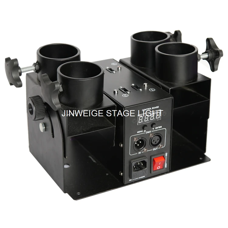 

Free Shipping 4 Shoot Electrical Confetti Machine DMX512 Control 4 Channels Support Individual Shooting LCD Display