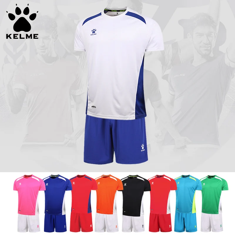 Buy KELME Soccer Jerseys Uniforms Sets Short Sleeve