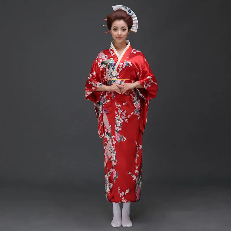 Лидер продаж, кимоно с цветочным принтом, японский стиль, женское кимоно в традиционном стиле юката, Женская японская древняя одежда, костюм, высокое качество