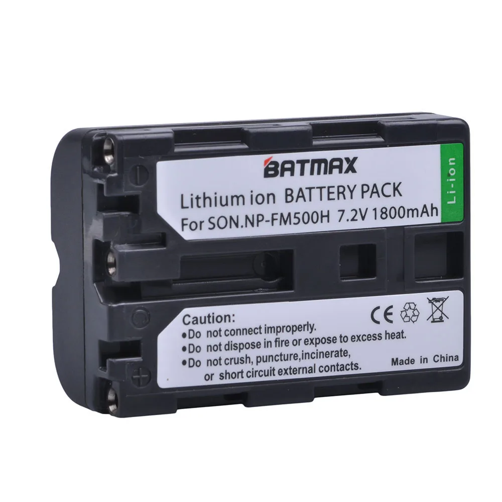Аккумулятор Batmax1 для камеры Sony Alpha SLT A57 A65 A77 A99 A350 A550 A580 A900 1800 мАч | Электроника