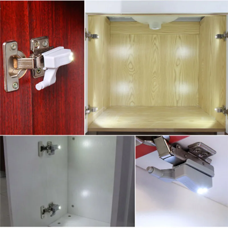 5 пачек внутренний шарнир светодиодный датчик под шкаф лампы для мебельных аксессуаров орнамент кухонный шкаф для спальни 8