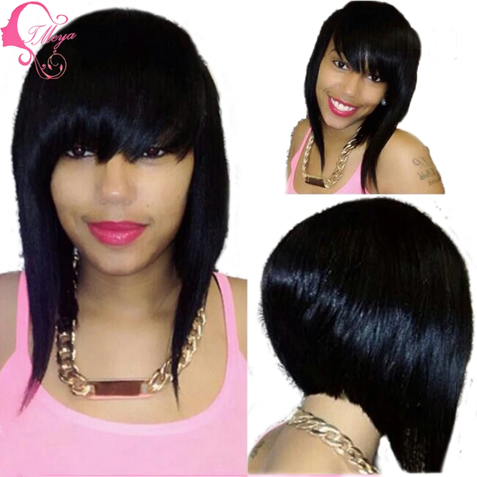 Fashion full lace bob wig human hair /short lace front