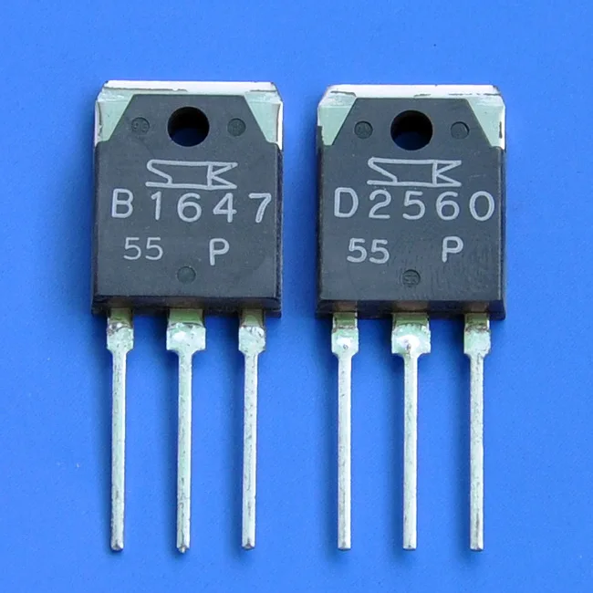 ( 10 pcs/lot ) 2SB1647 & 2SD2560 Audio HP Darlington Transistors.in