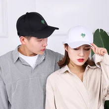 Хлопок унисекс для женщин и мужчин Snapback хип хоп шляпа кокосовое дерево вышитые хлопковые шляпы летняя бейсболка Мужская s шляпа