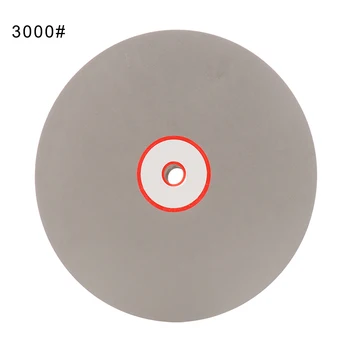 

8 Inch Diameter Grit 3000 Diamond Coated Flat Lap Jewelry Grinding Polishing Wheel Sanding Disc Diamond Plated Grinding Disc