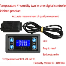 XY-WTH1 DC 6-30 в цифровой дисплей постоянная температура влажность инкубатор контроллер двойной выход термостат для AC 220 В